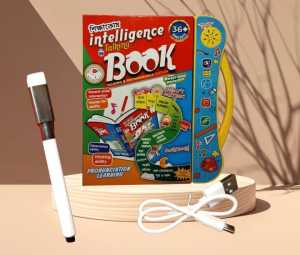 Kids Smart Intelligent Talking Book 2025 – Updated Version Rechargeable Touch Learning Book Bangladesh (New)