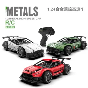 Remote Control Toy Racing Alloy RC Charging Ultra Long Distance Wireless High-speed Drift Car 2.4G Remote Control Toy Bangladesh (New)