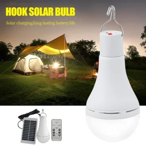 Solar Lights Waterproof USB Charged Hanging Emergency Sunlights Powered Lamps Outdoor Indoor House LED Solar Lamp Bulb Lights Bangladesh (New)